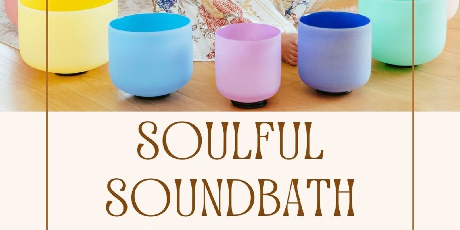 Banner image for Soulful Soundbath 15th November