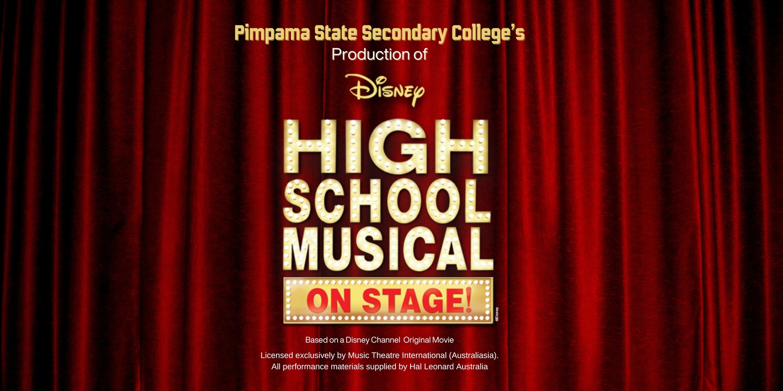 Banner image for High School Music: On Stage