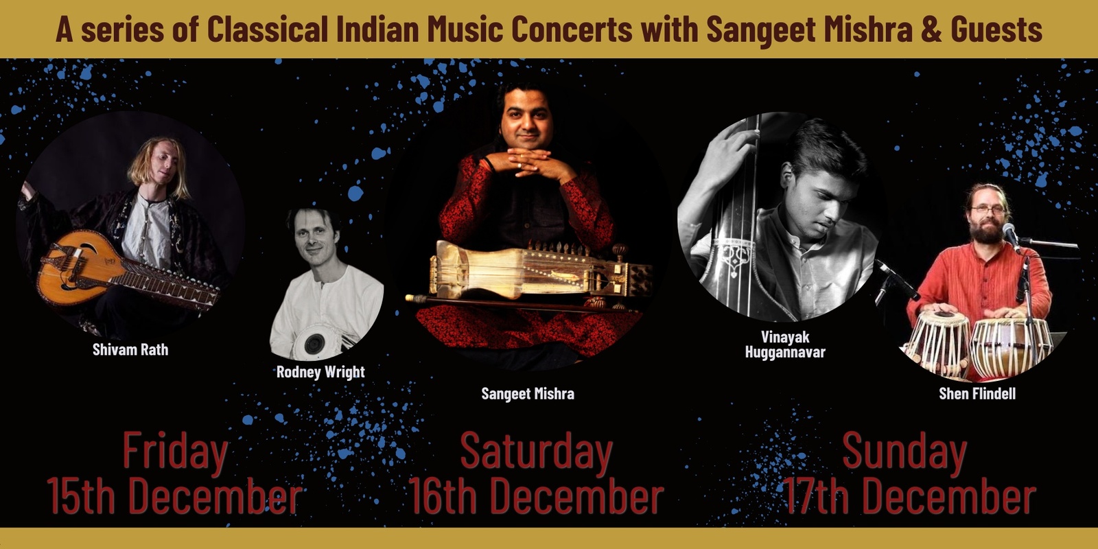 Banner image for Sangeet Mishra Tour - 3 Events