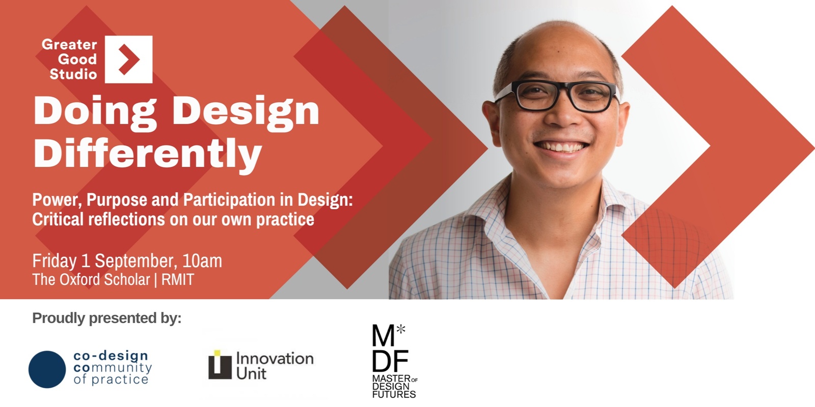 Banner image for Doing Design Differently Melbourne: Power, Purpose and Participation in Design