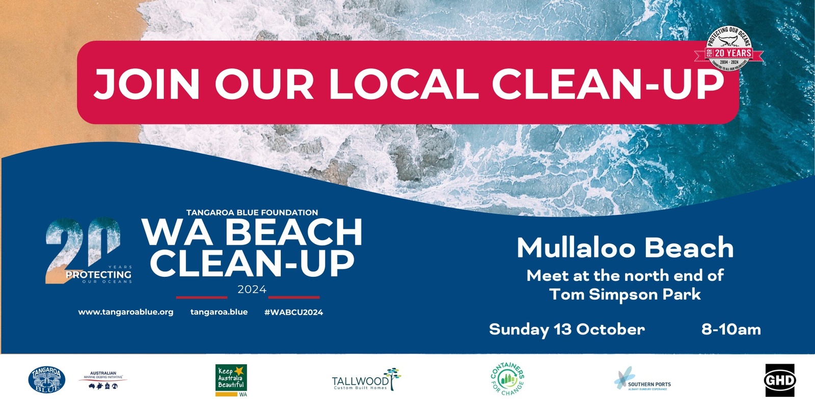 Banner image for 2024 WA Beach Clean Up