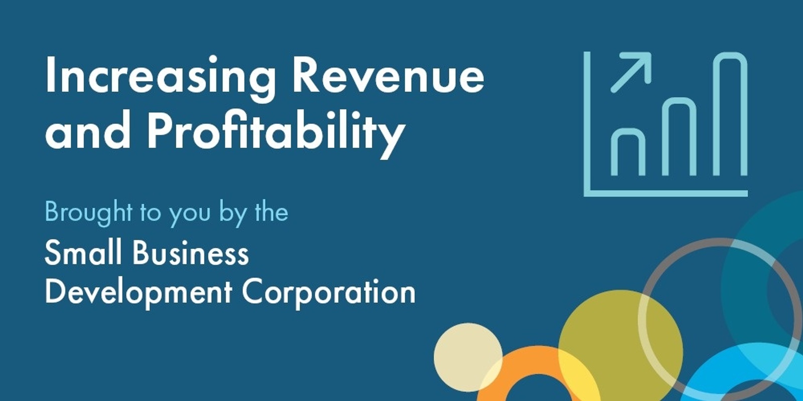 Banner image for Increasing Revenue and Profitability