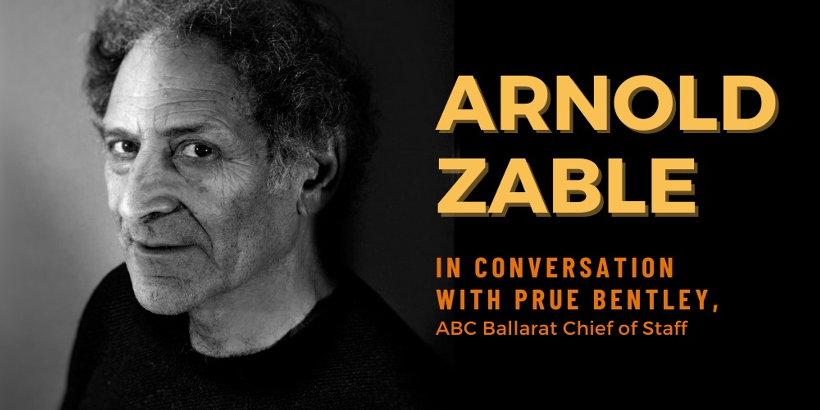 Banner image for Arnold Zable in conversation with Prue Bentley