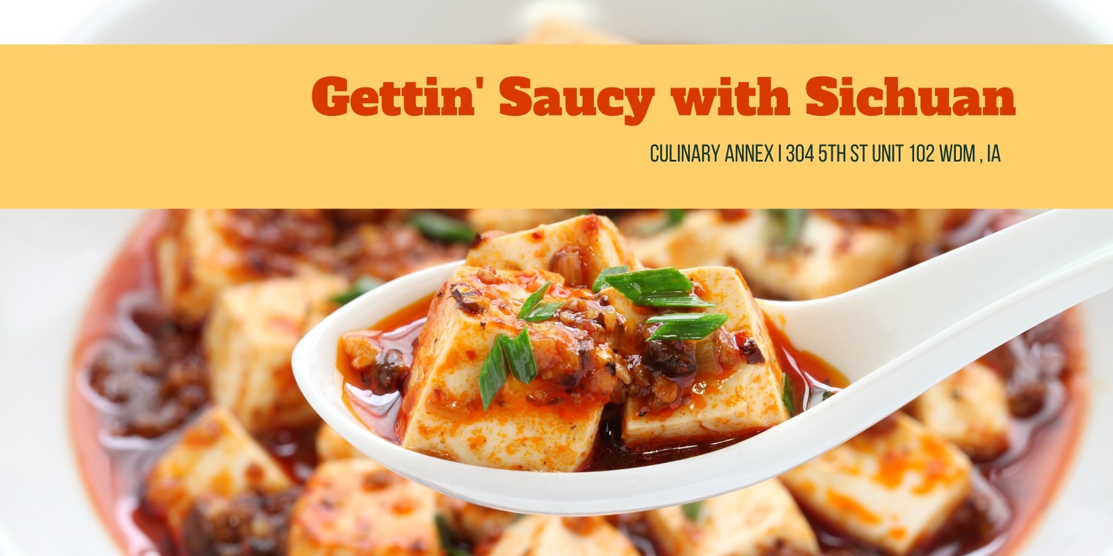 Banner image for Gettin' Saucy with Sichuan