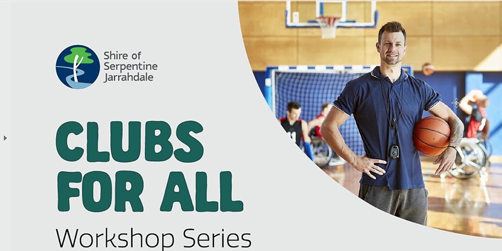 Banner image for Clubs for All - Disability and Inclusion in Community Sport Workshop