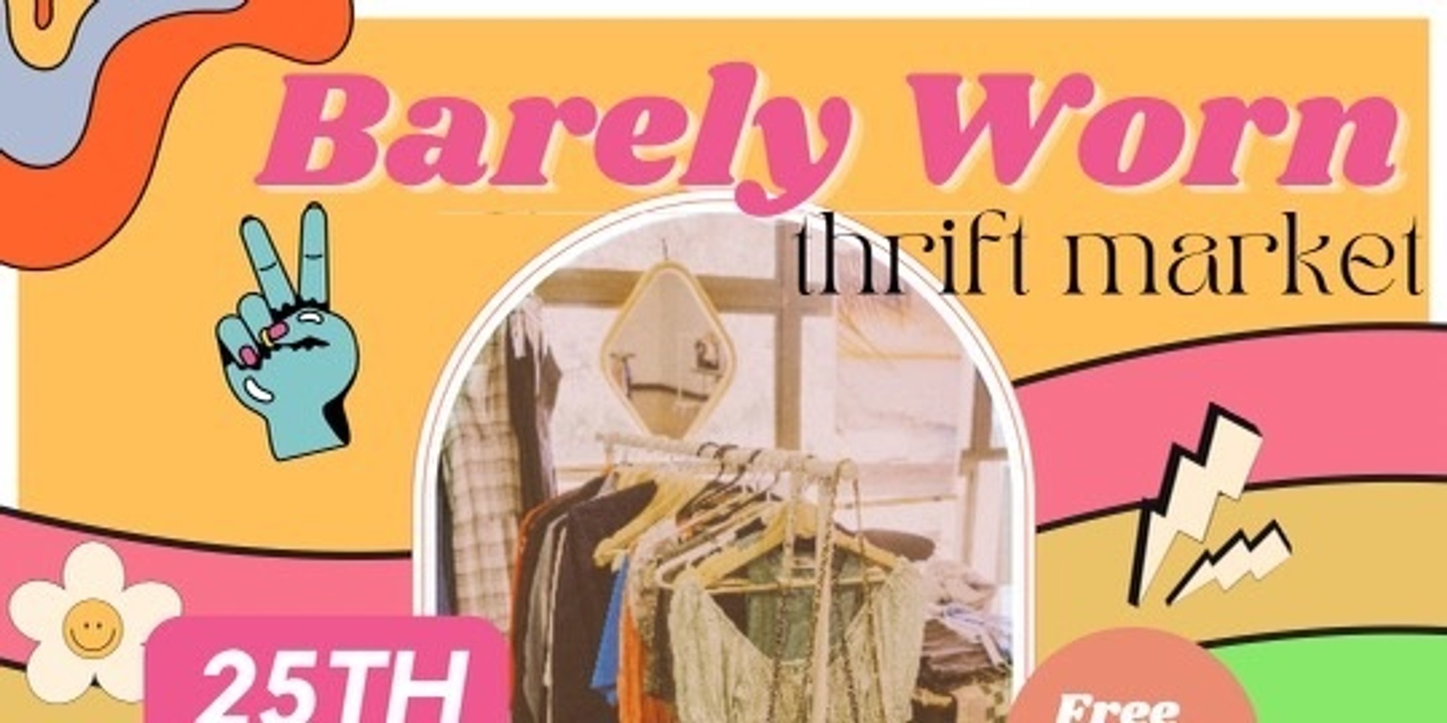 Banner image for NOOSA Barelyworn Thrift Market @ Action Street