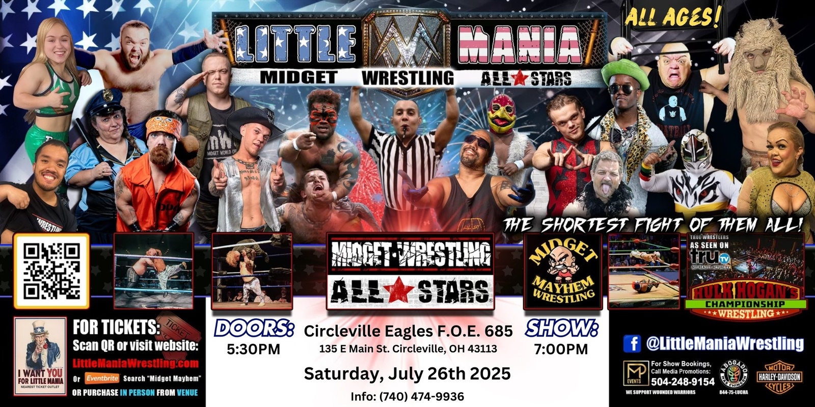 Banner image for Little Mania Wrestling: Where Little Legends Make Big Waves!  