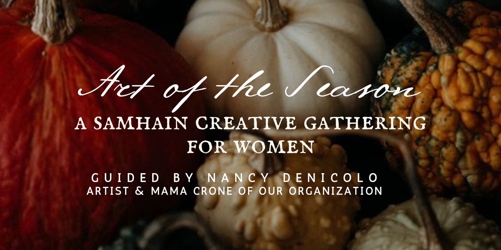 Banner image for A Samhain Creative Gathering For Maidens, Mothers, & Crones