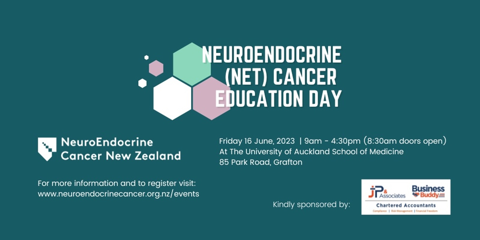 Banner image for Neuroendocrine (NET) Cancer Education Day 2023