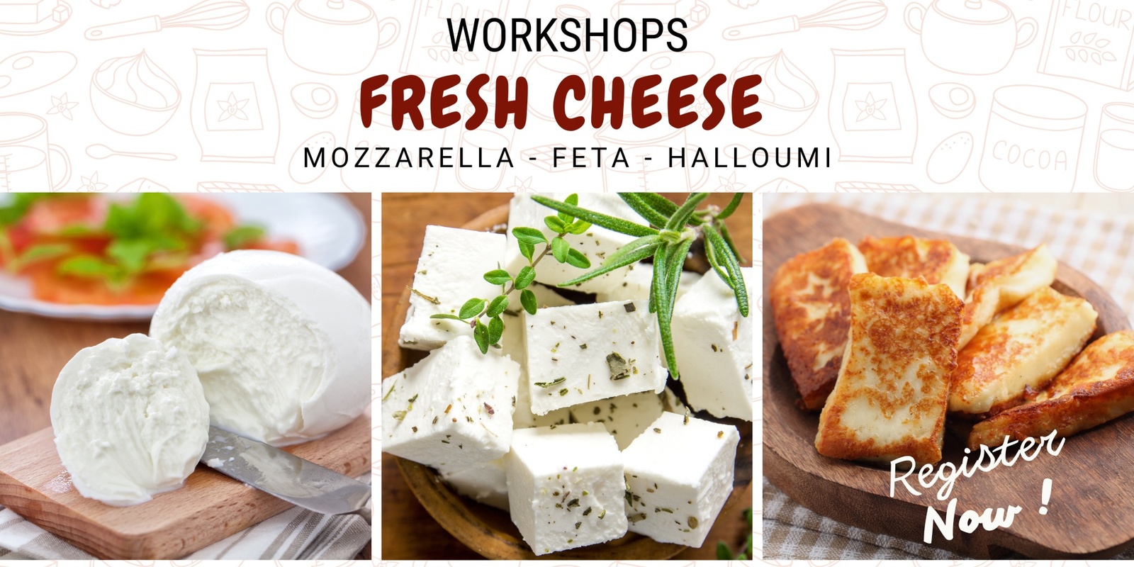 Banner image for SOLD OUT-Landsborough - Fresh Cheese Workshop