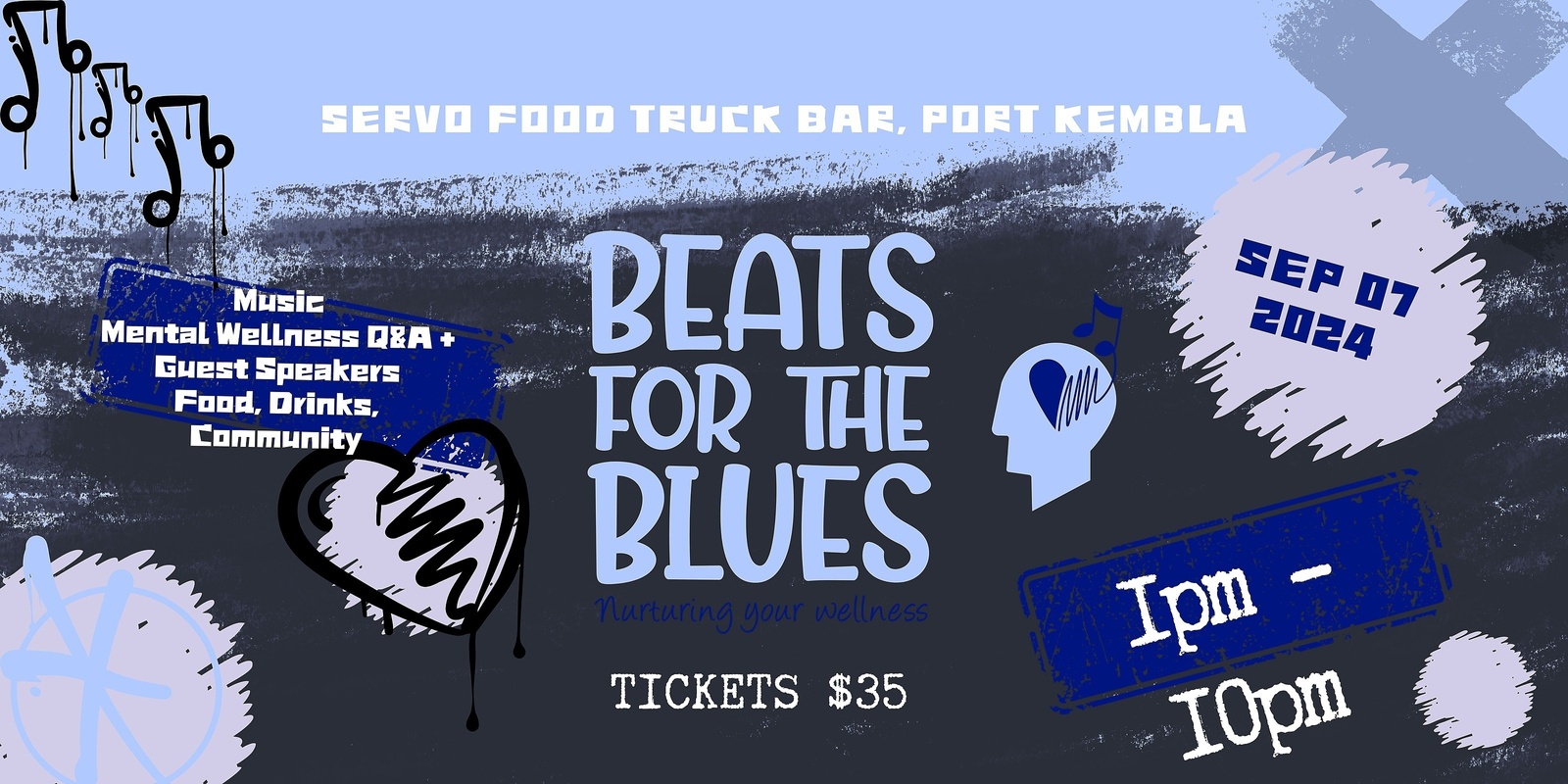 Banner image for Beats for the Blues 2024