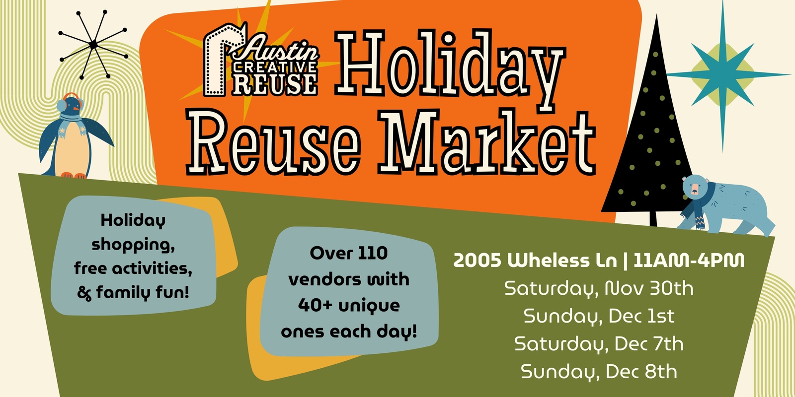 Banner image for Holiday Reuse Market at Austin Creative Reuse