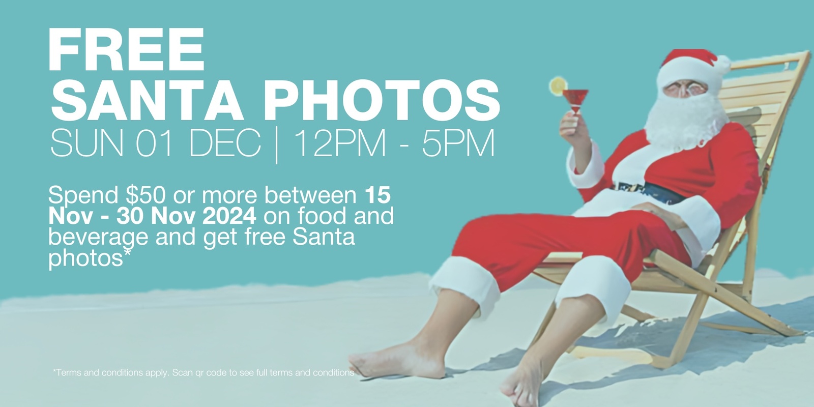 Banner image for Santa Photos  2024 at Harbord Diggers  | PRE-BOOKING FORM 