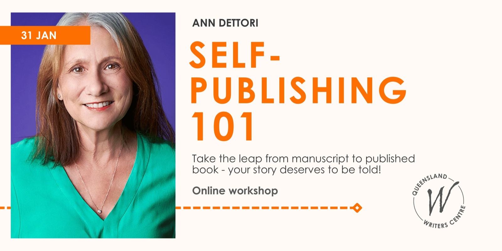 Banner image for Self-Publishing 101 with Ann Dettori