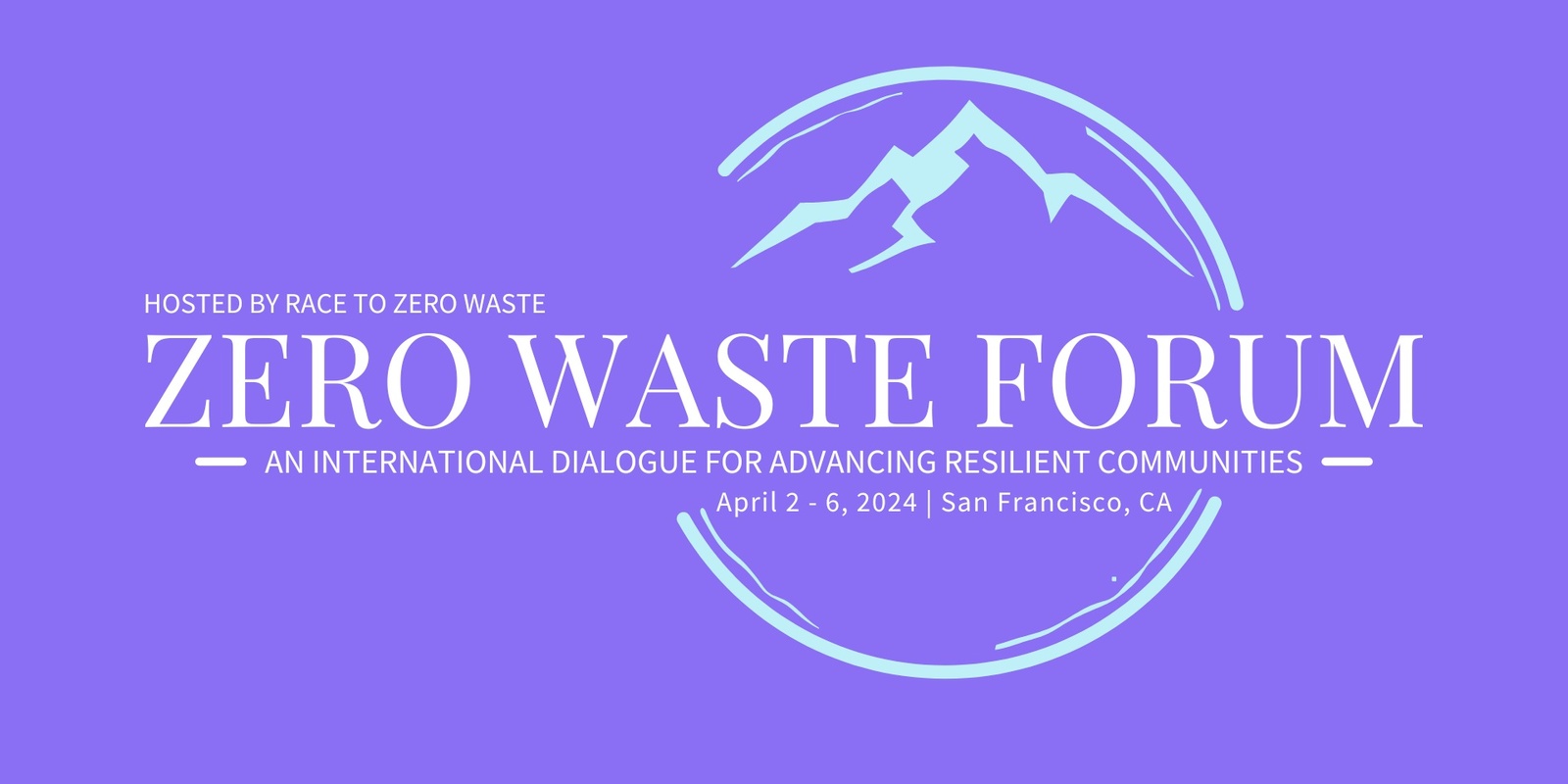 Banner image for Zero Waste Forum & International Dialogue 