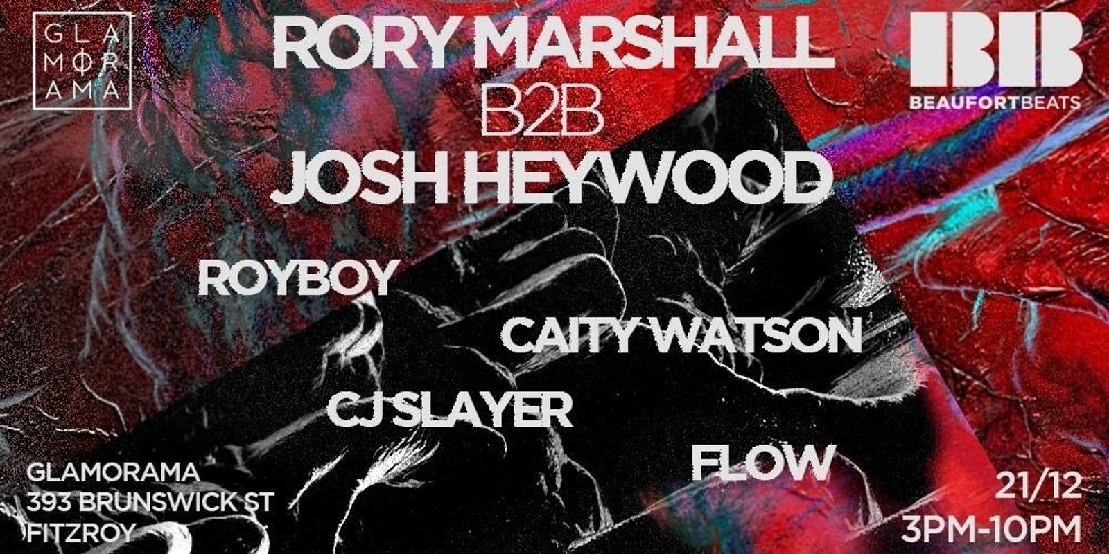 Banner image for Beaufort Beats Day Party feat. Rory Marshall & Josh Heywood