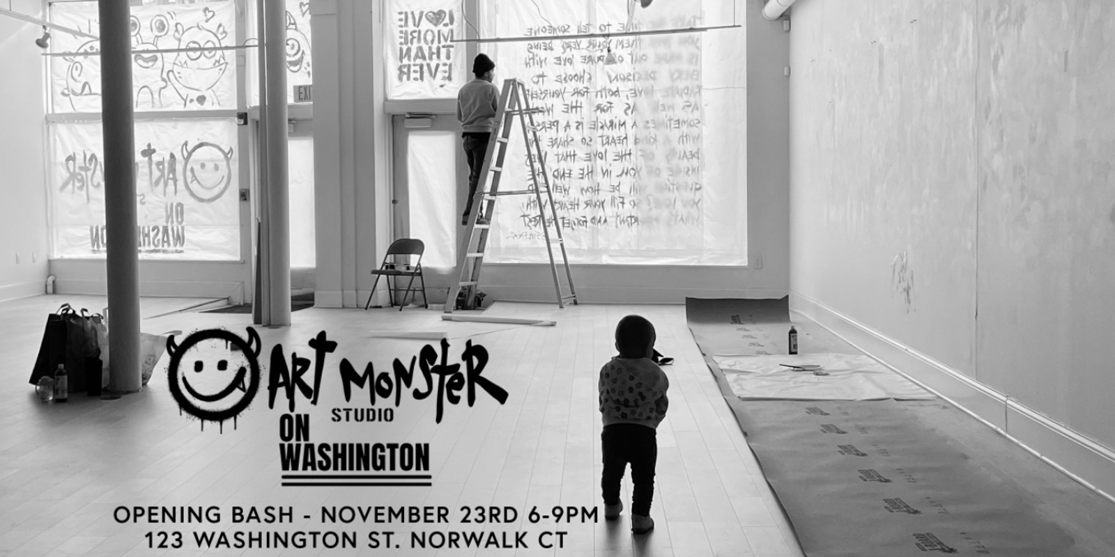 Banner image for FREE - Art Monster Studio on Washington Street Opening Bash