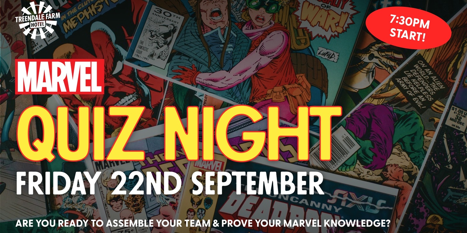 Banner image for Marvel Quiz Night	