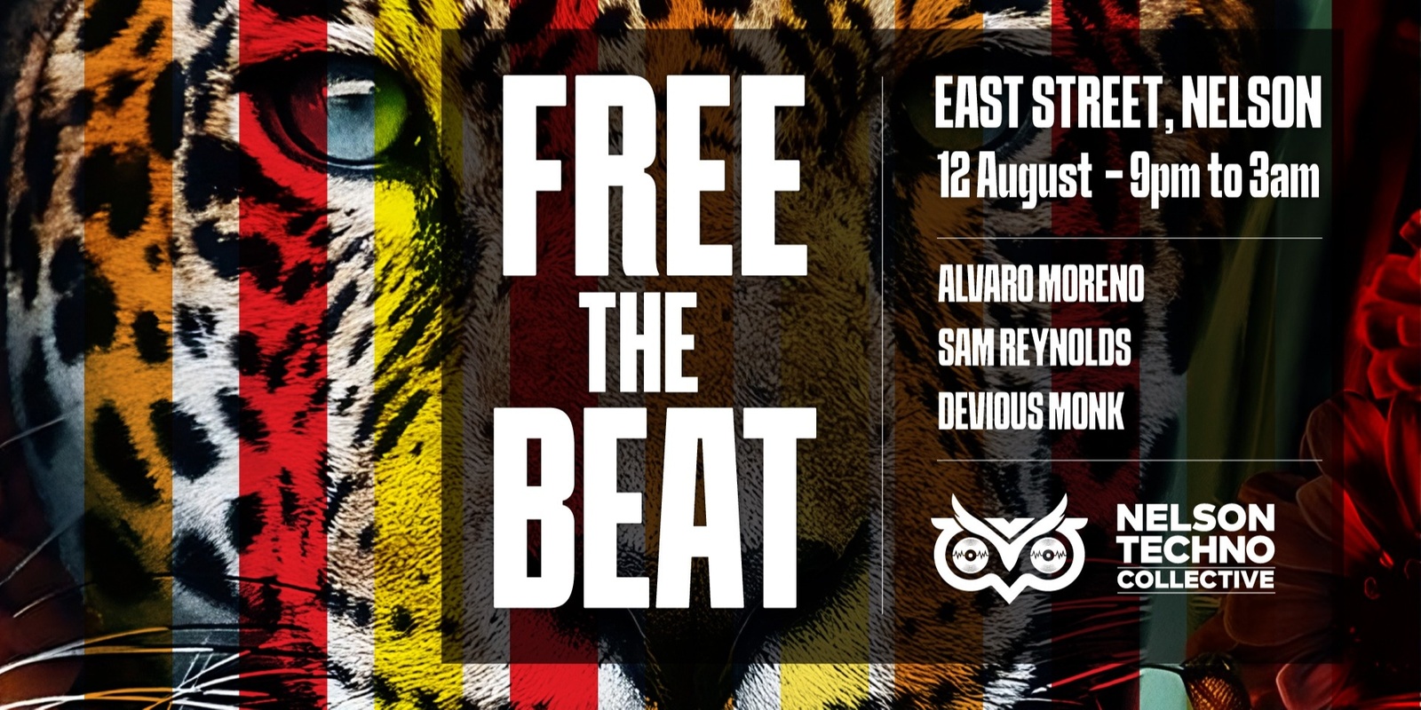 Banner image for NTC presents: Free The Beat at East St. 12/08/23