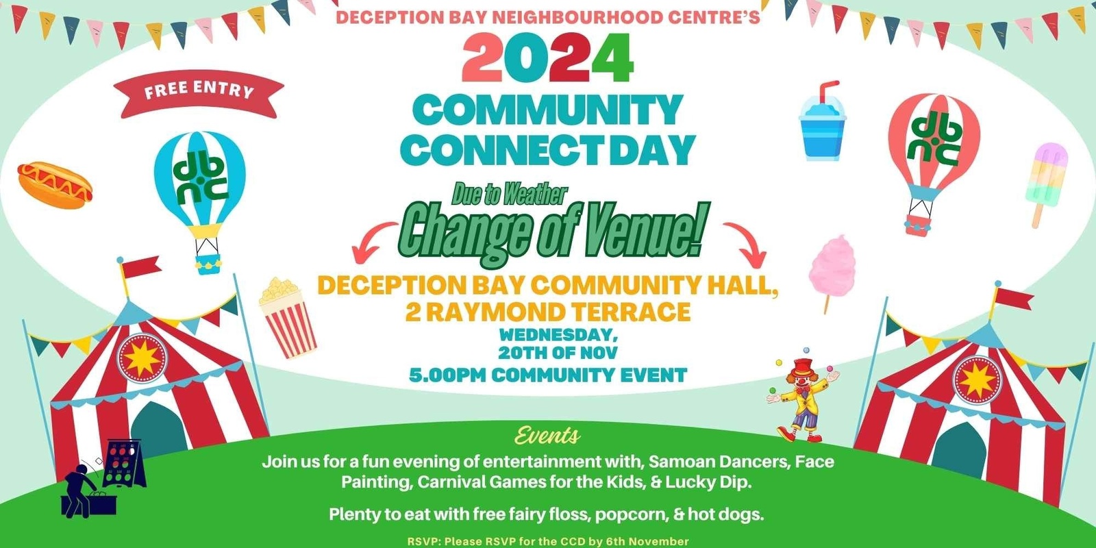 Banner image for DBNC Community Connect Day - Carnival!