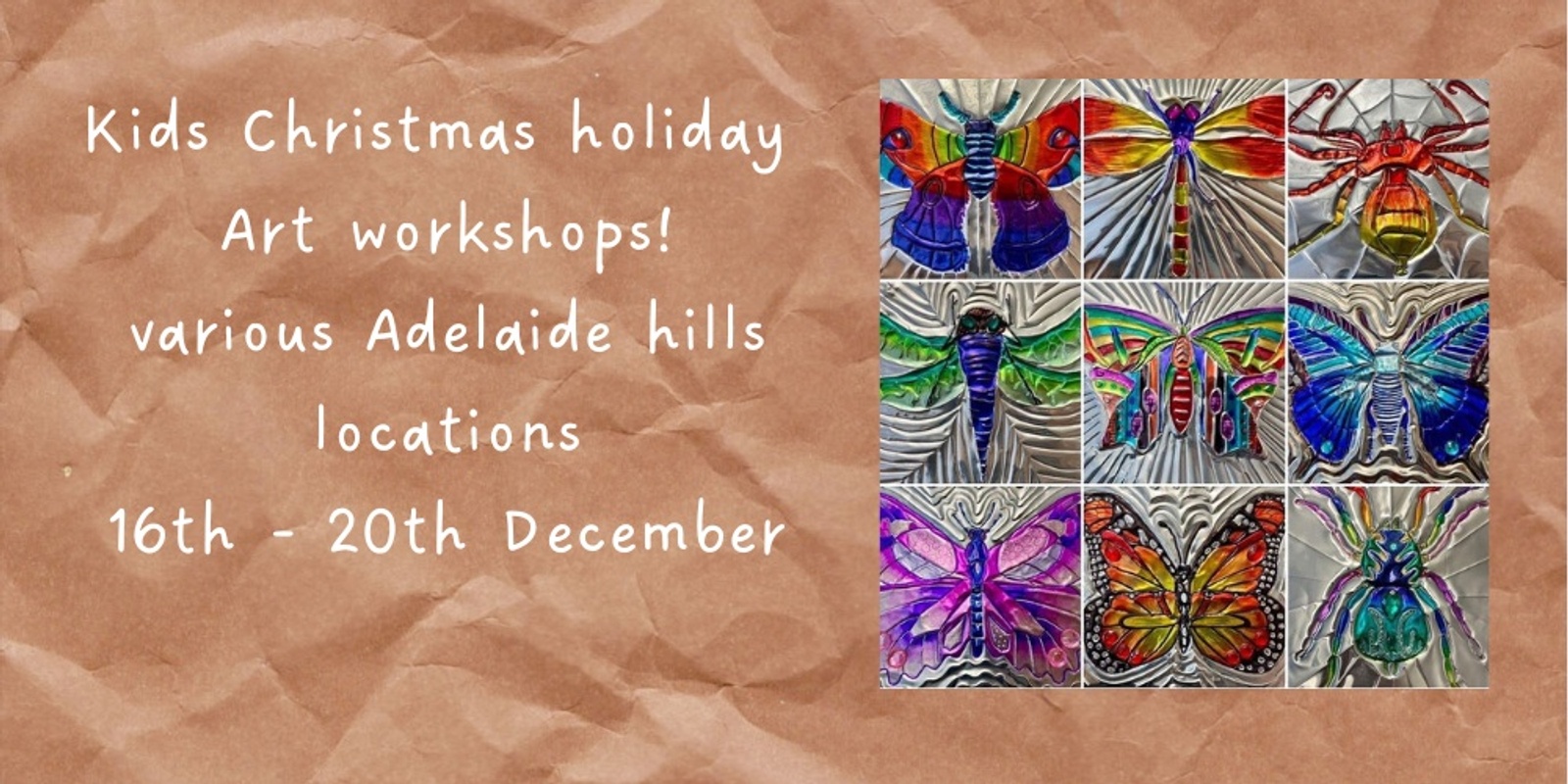 Banner image for  Kids Christmas holiday workshops 