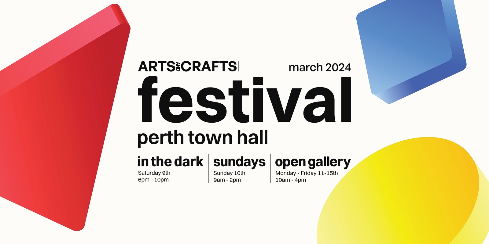 Banner image for Arts and Crafts In the Dark | 18+ | An Arts and Crafts Festival event