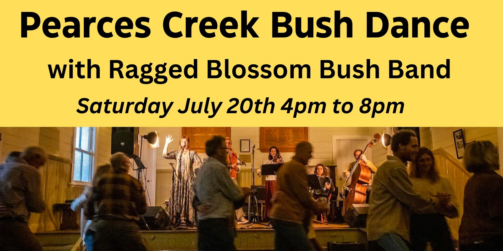 Banner image for Pearces Creek Bush Dance