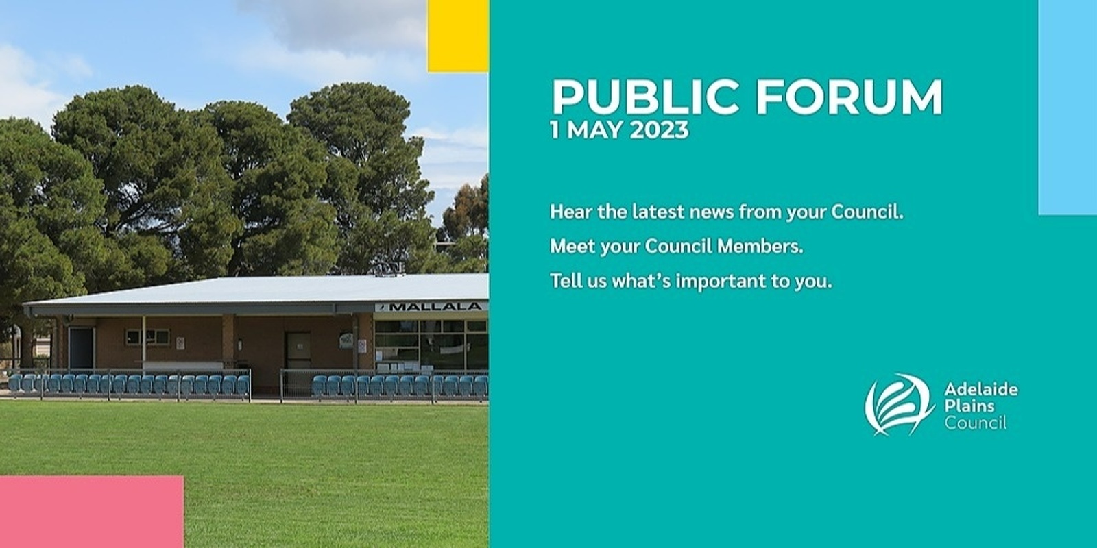 Banner image for Adelaide Plains Council Public Forum