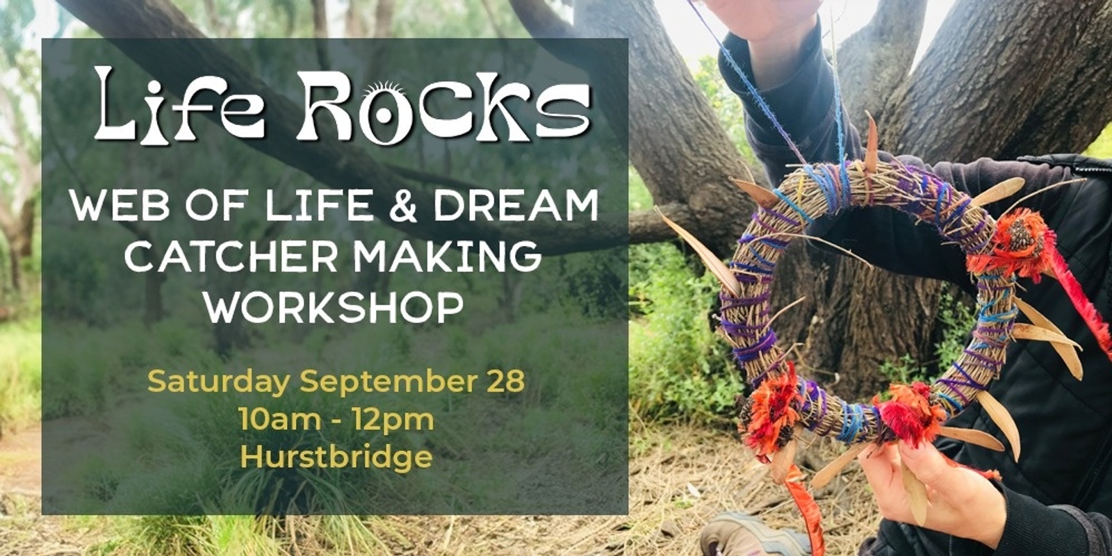 Banner image for Web of Life & Dream Catcher Making - School Holiday Workshop