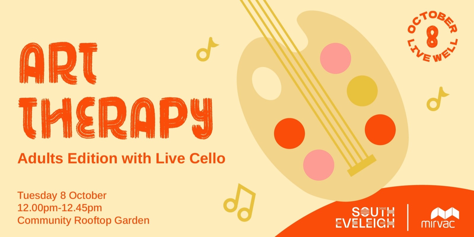 Banner image for Art Therapy: Adults Edition with Live Cello