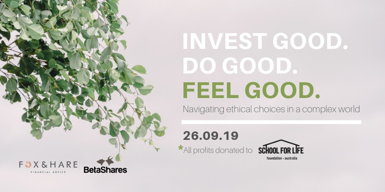 Banner image for Invest good. Do good. Feel good. 🌱 Navigating ethical choices in a complex world.