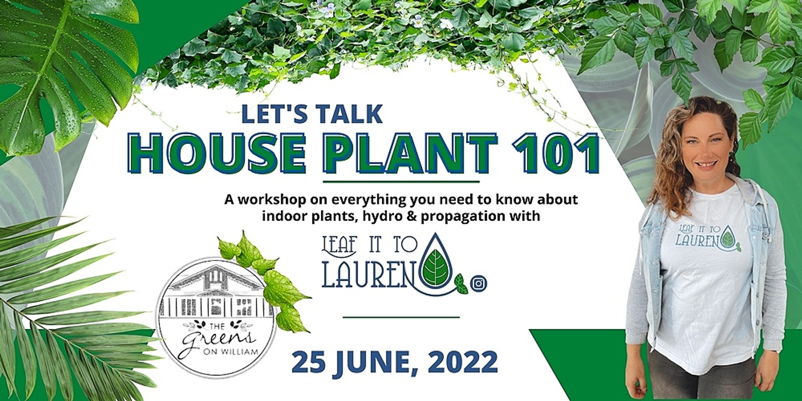 Banner image for House Plant 101 with Leaf it to Lauren