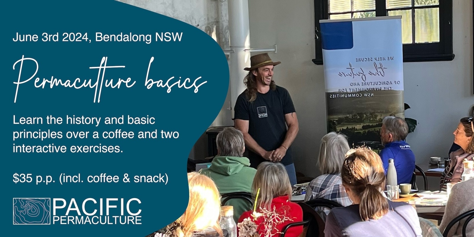 Banner image for Permaculture Basics - 2-hour workshop (Inlcudes a coffee, snack and plant to take home) Bendalong NSW