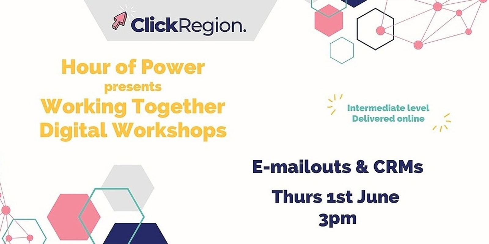 Emailouts & CRMs (Customer Relationship Management) - Working Together Program/Hour of Power
