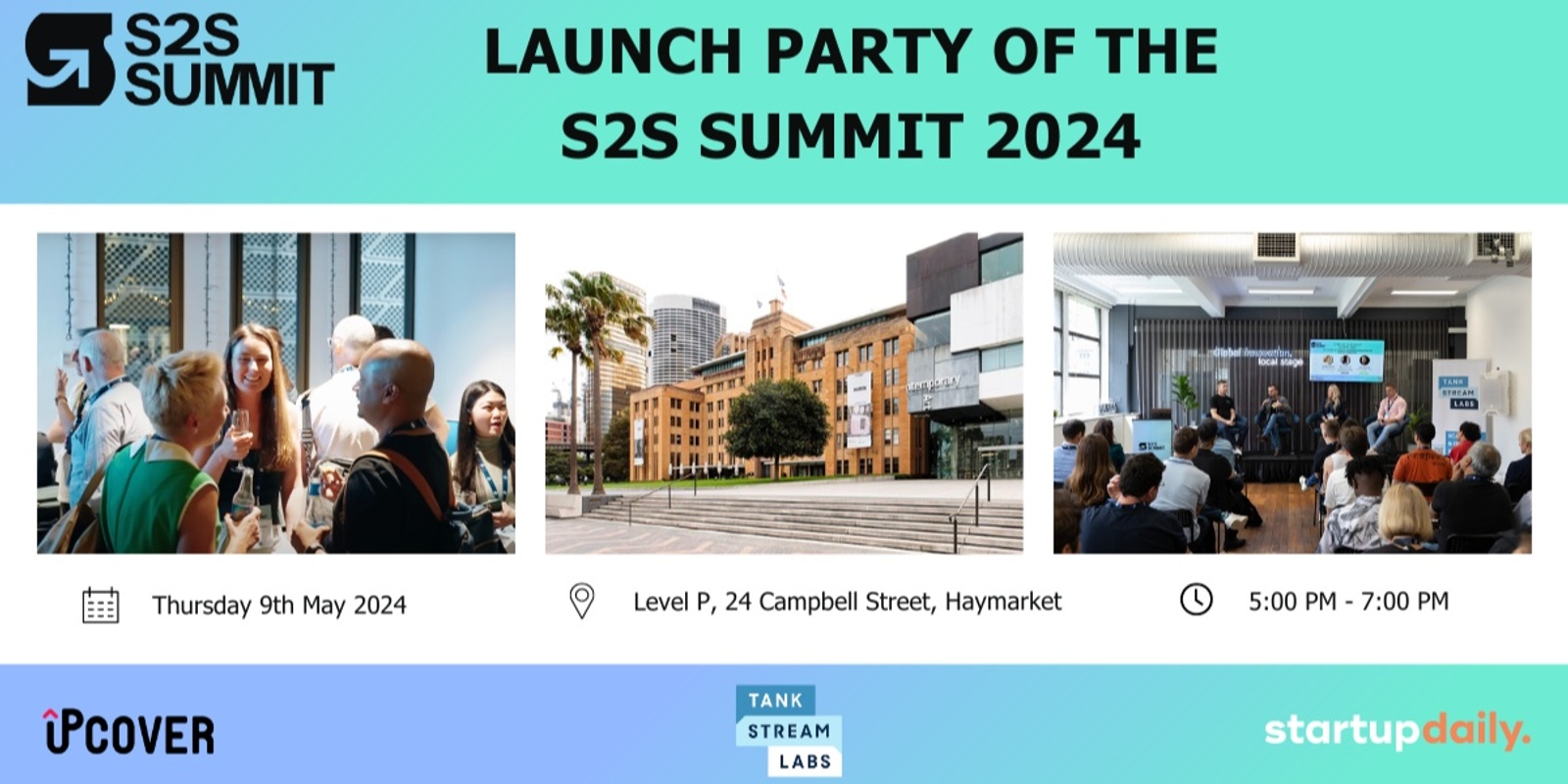 Banner image for Launch Party of the S2S Summit 2024