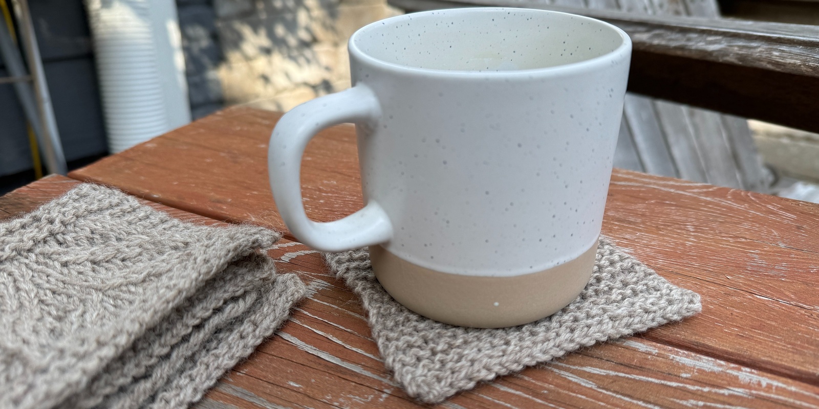 Banner image for Zero to Knitting in 4 Mug Rugs: Learn to Knit