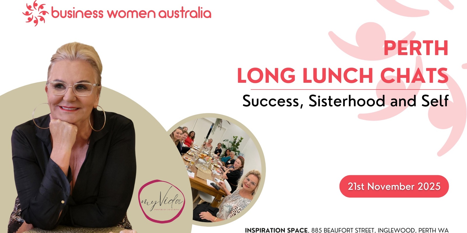 Banner image for Perth Long Lunch Chats  - Success, Sisterhood and Self