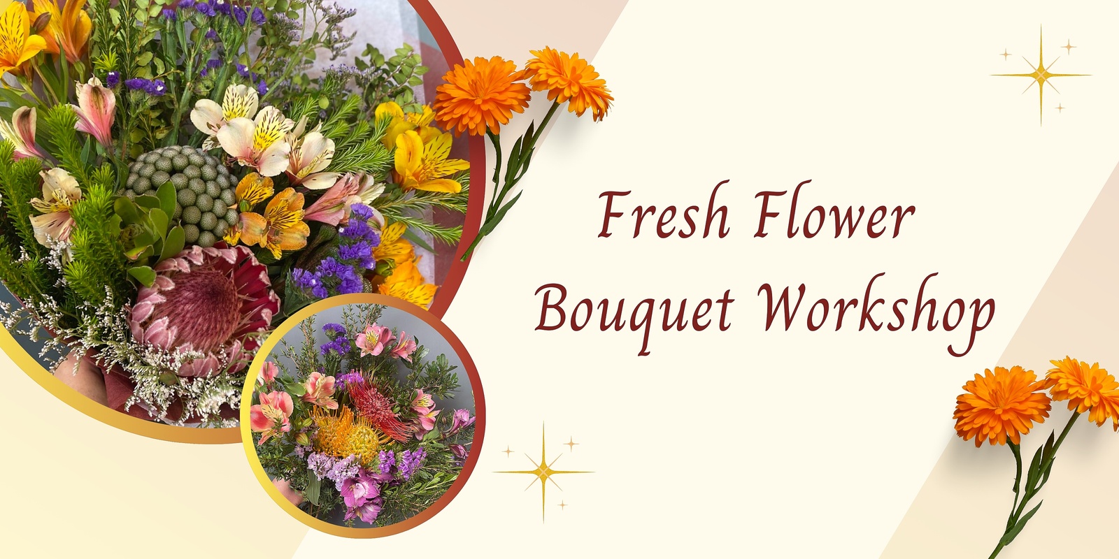 Banner image for Fresh Flower Bouquet workshop