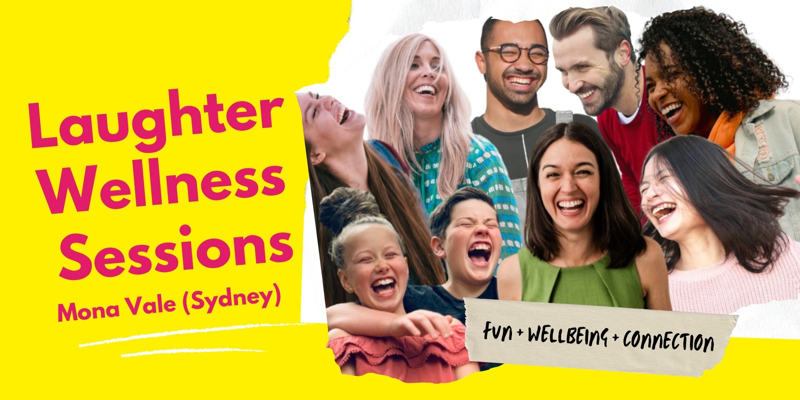 Banner image for Laughter Wellness Sydney - FUN, WELLBEING, CONNECTION