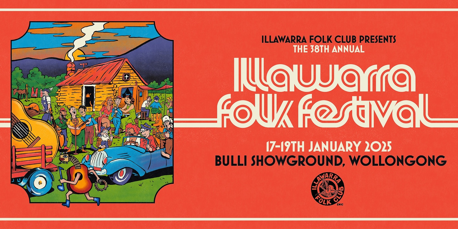 Banner image for Illawarra Folk Festival 2025