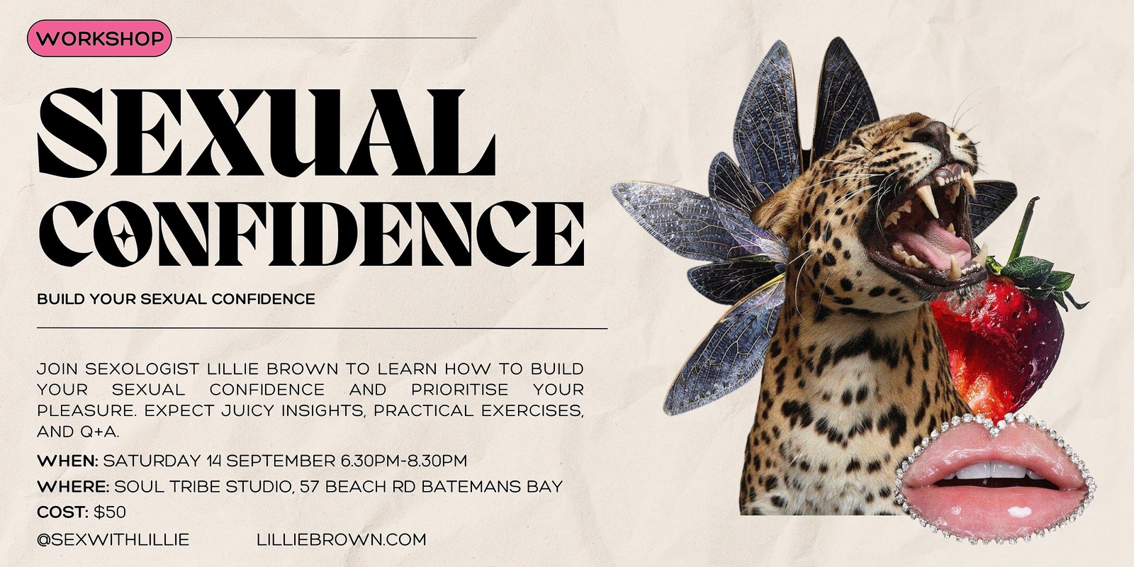 Banner image for Sexual Confidence with Lillie Brown