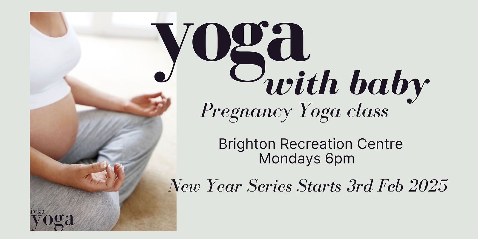 Banner image for Pregnancy Yoga @ Brighton Rec Mondays 6pm