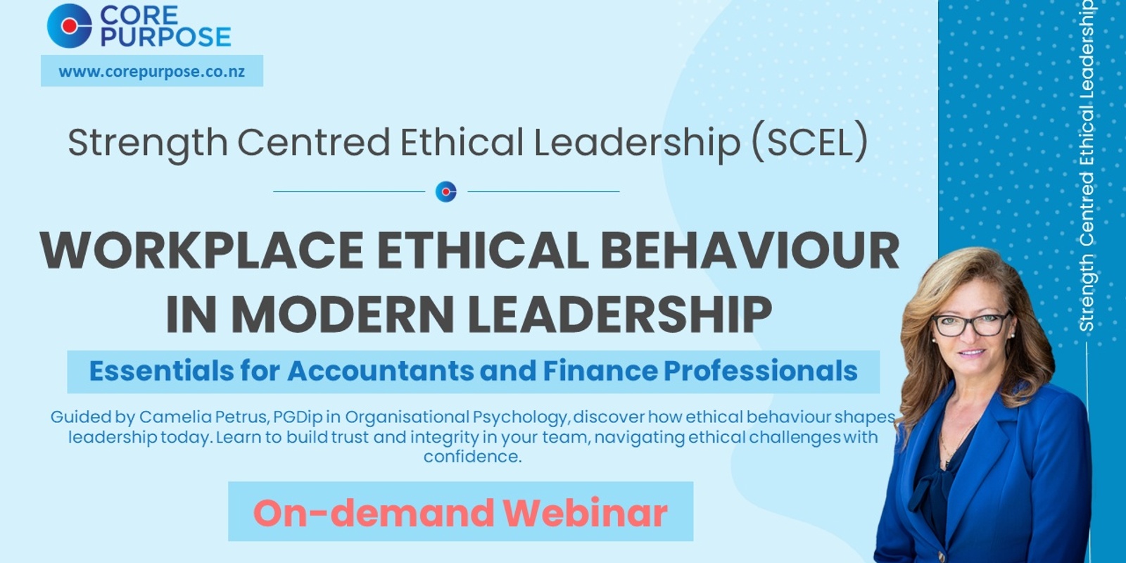 Banner image for Workplace Ethical Behaviour in Modern Leadership  Essentials for Accountants and Finance Professionals