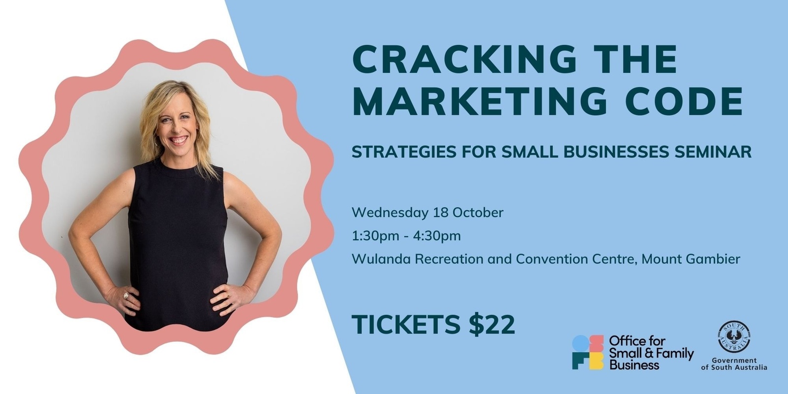 Banner image for Cracking the Marketing Code: Strategies for Small Businesses Seminar