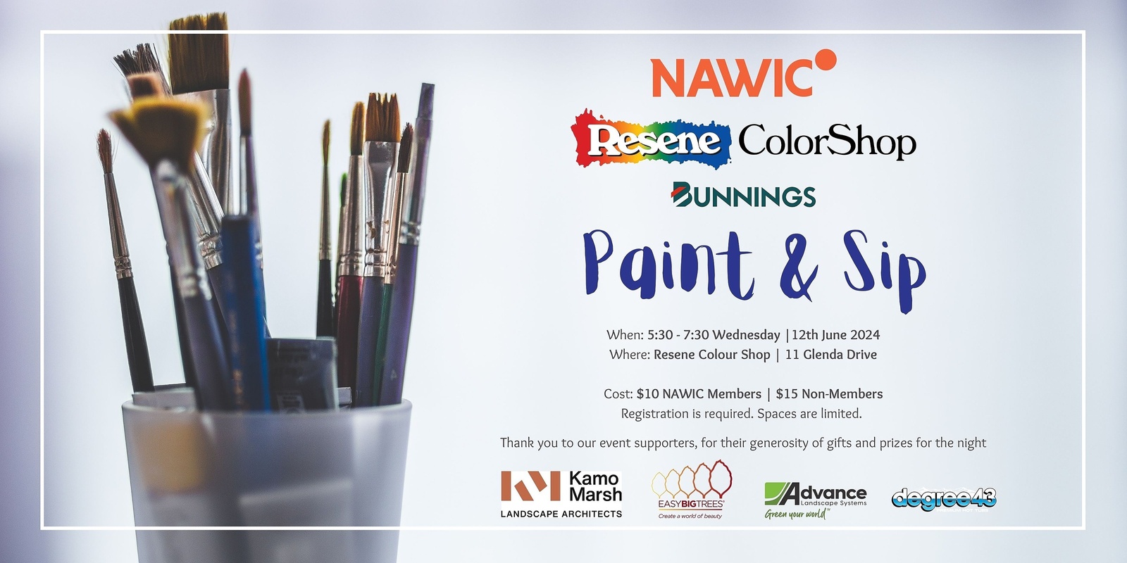 Banner image for NAWIC Queenstown and Resene Paint and Sip