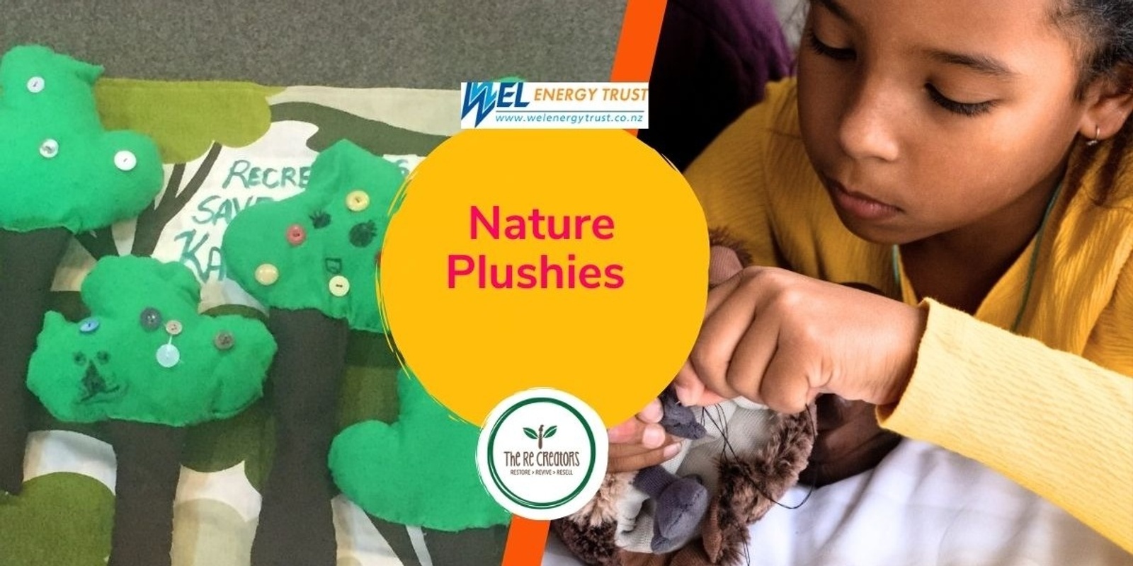 Banner image for Nature Plushies, Go Eco, Tuesday, 26 September, 10.00 am-12.00 pm