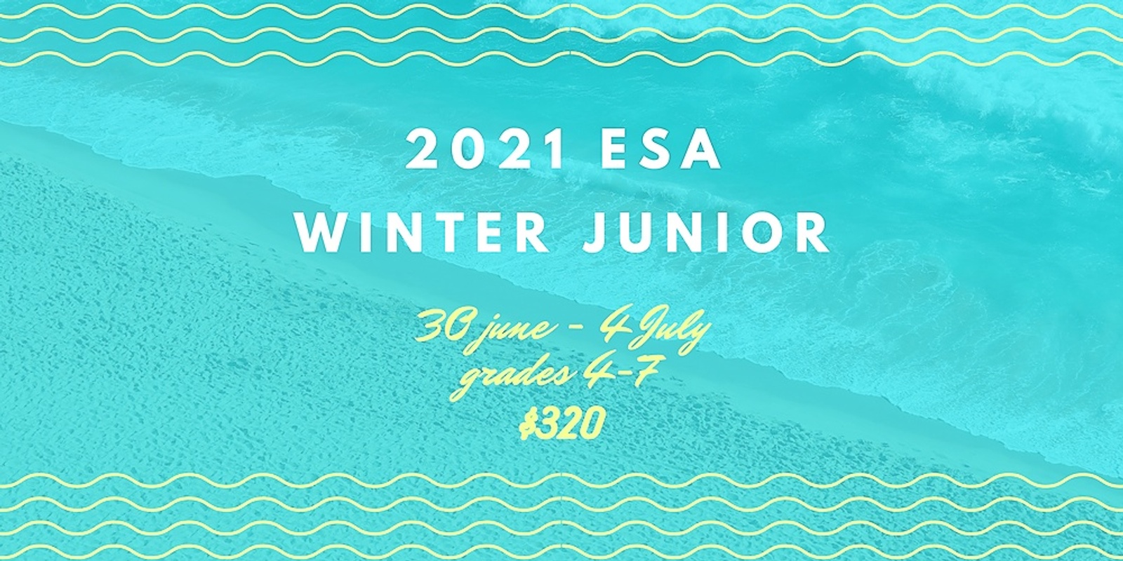 Banner image for 2021 ESA Winter Junior Camp Anglesea