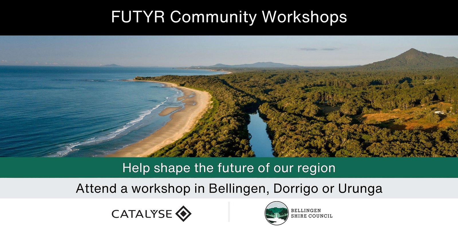 Banner image for Bellingen Shire FUTYR Community Workshop: Urunga