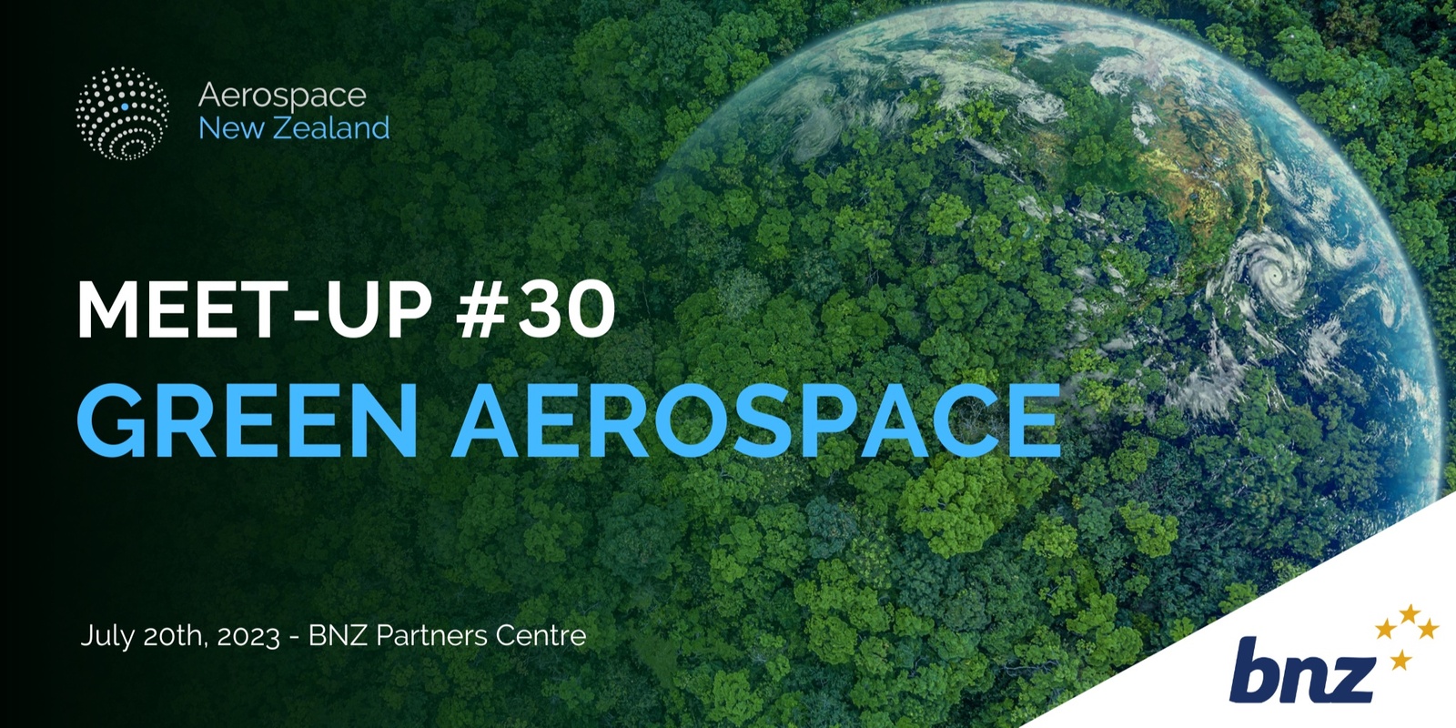 Banner image for Aerospace New Zealand Meet-Up #30 - Green Aerospace 