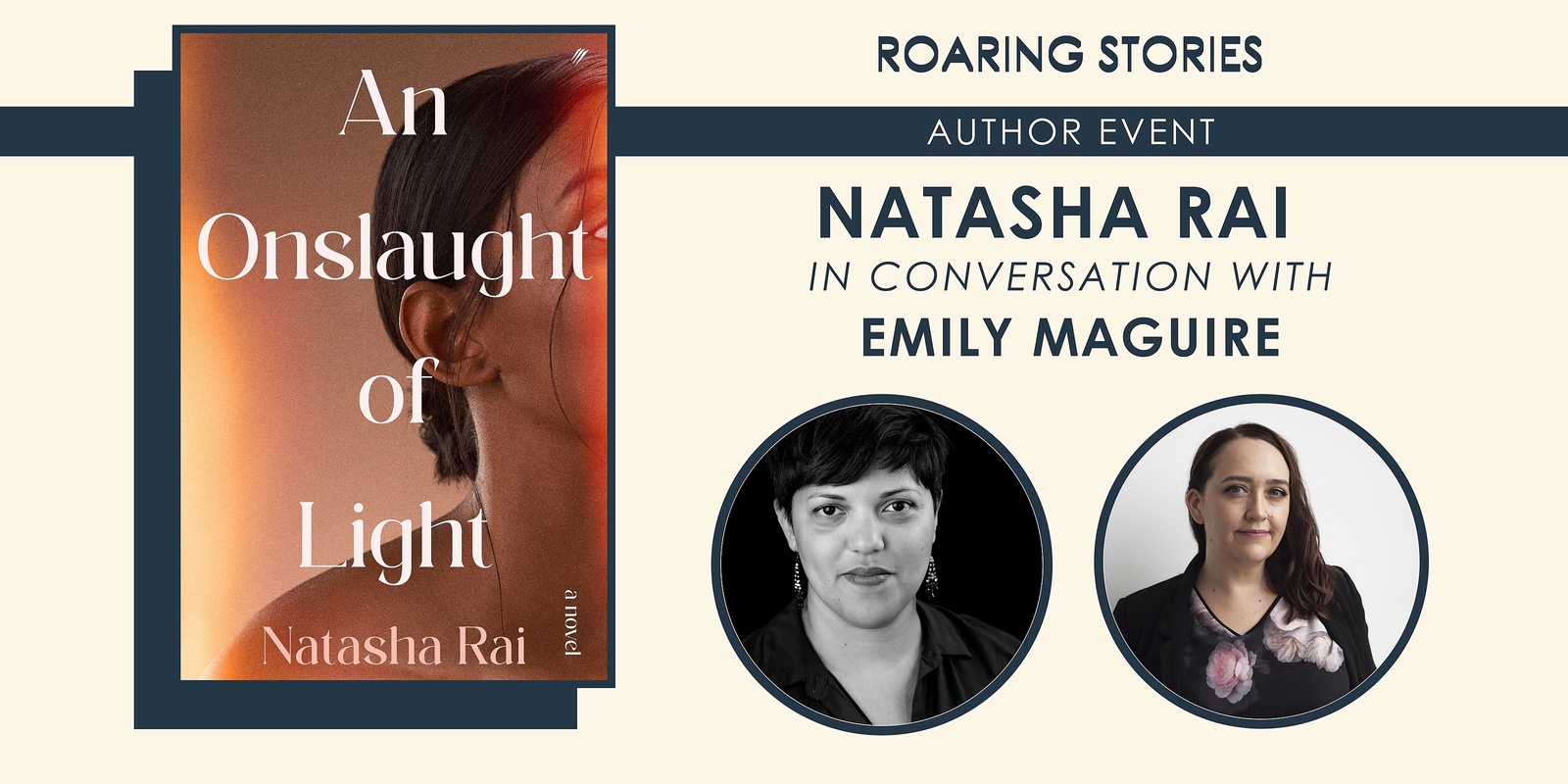 Banner image for Natasha Rai in conversation with Emily Maguire